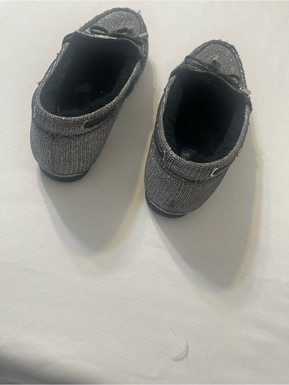 Michael Kors Woman’s Black Slip-On Loafers with Bow - Picture 4 of 7